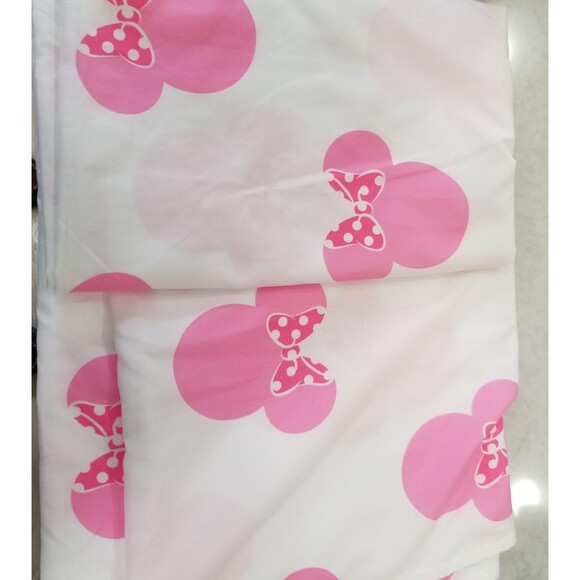Disney Minnie Mouse XOXO twin size flat sheet - Picture 1 of 3
